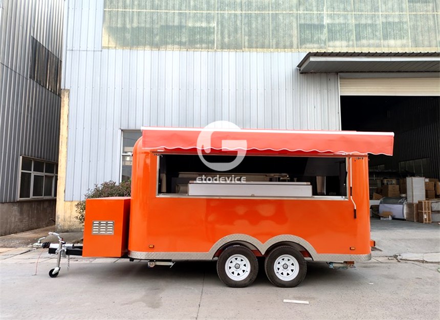 ETODEVICE 13ft Pizza Trailer 